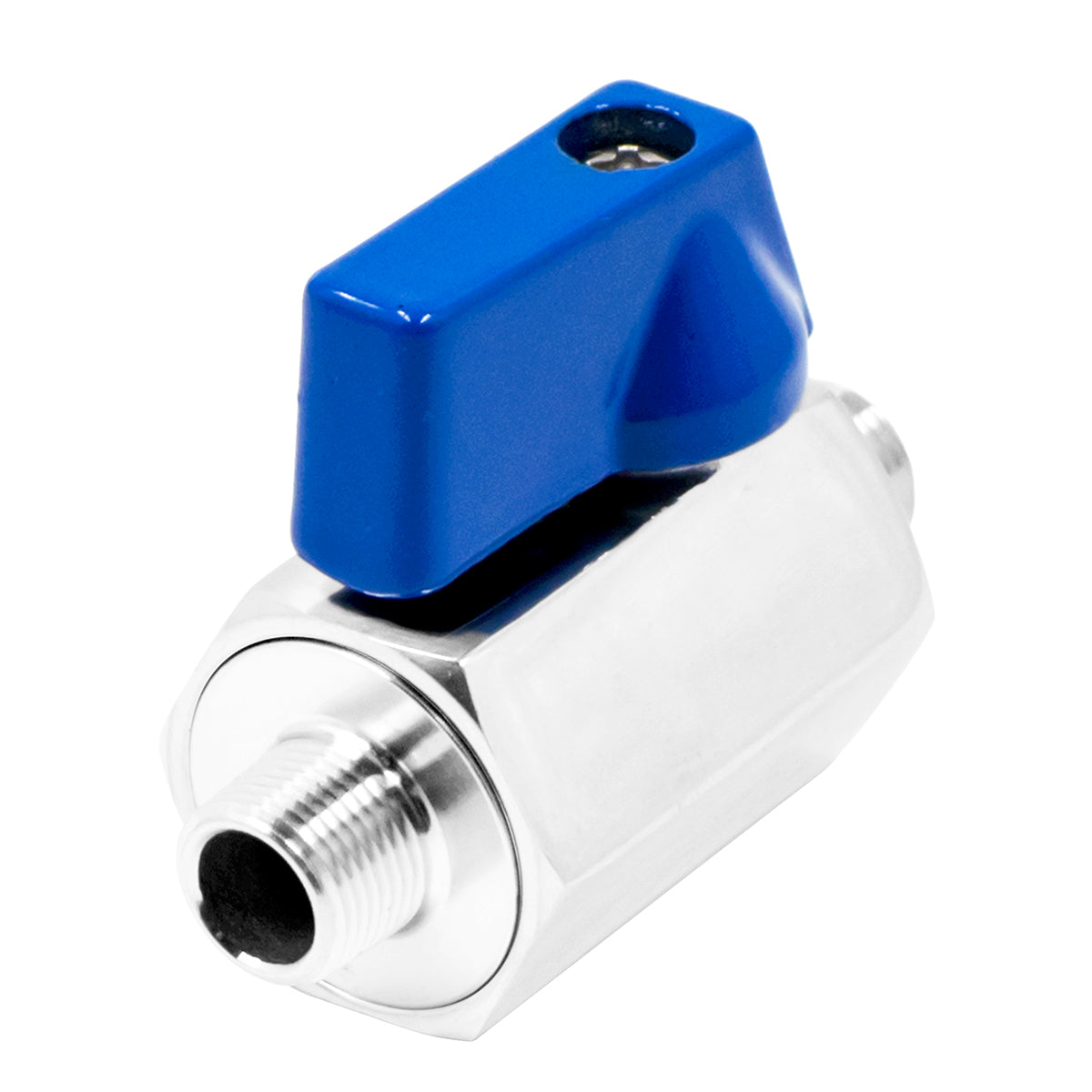 Stainless Steel Mini Ball Valve - 1/8" Male NPT