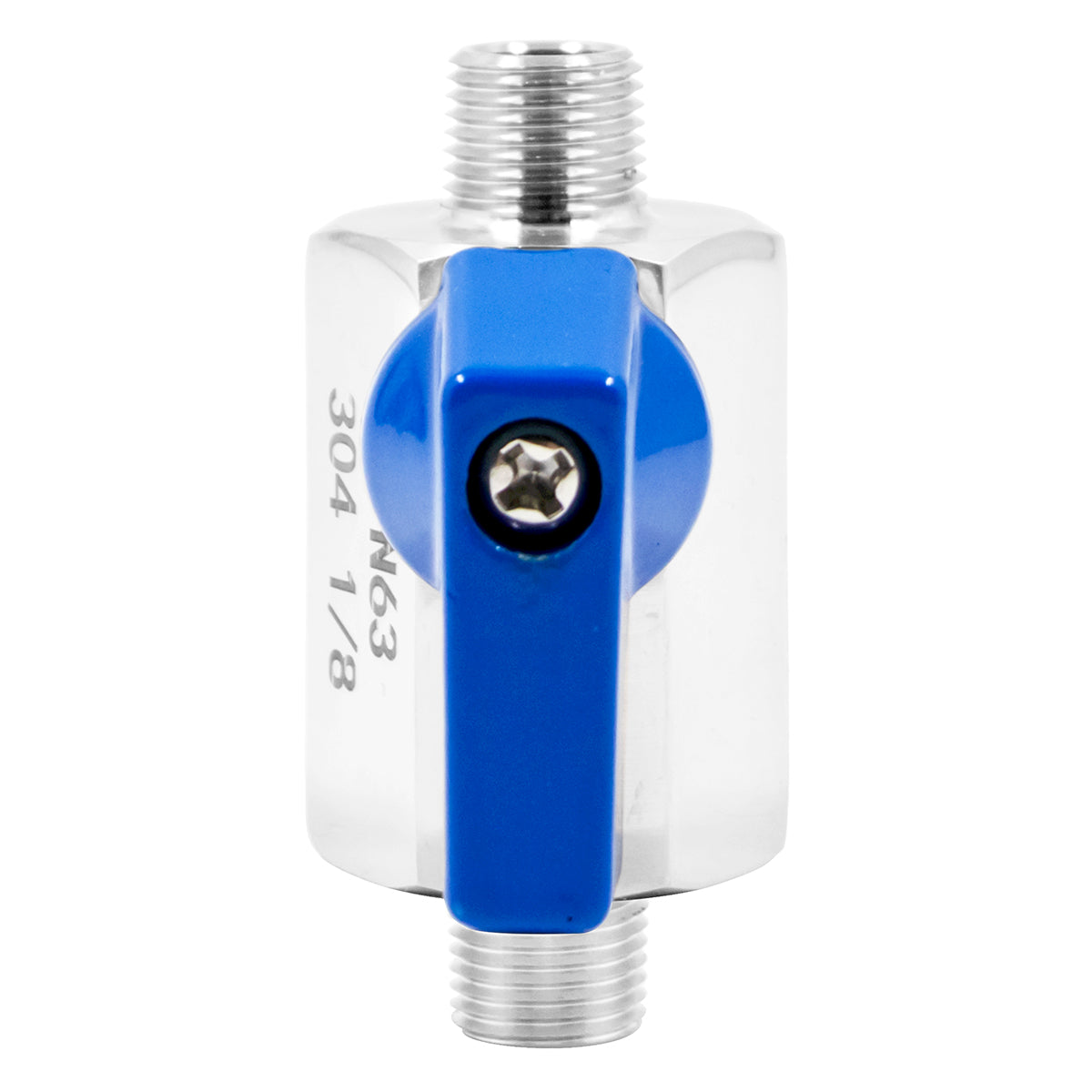 Stainless Steel Mini Ball Valve - 1/8" Male NPT