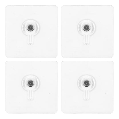 Stainless Steel Adhesive Wall Mounting Hangers (4 Pack)