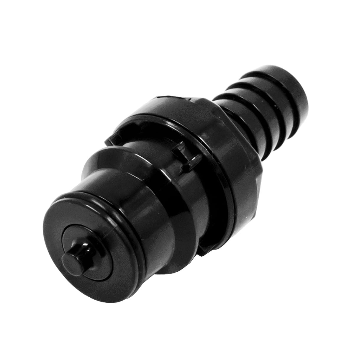 JoinTech Plastic In-Line Disconnect Coupler - Male QD X 1/2" (13mm)