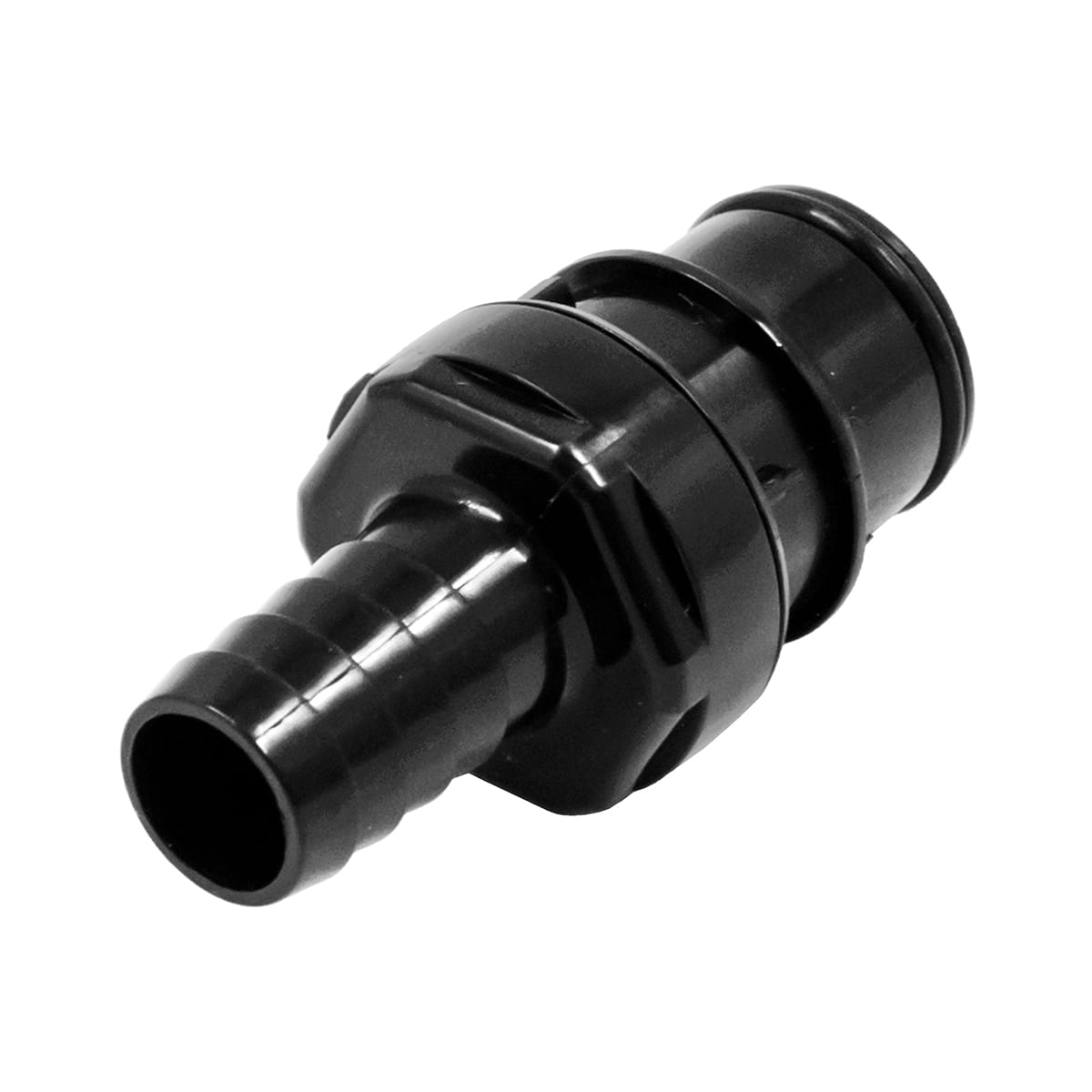JoinTech Plastic In-Line Disconnect Coupler - Male QD X 1/2" (13mm)