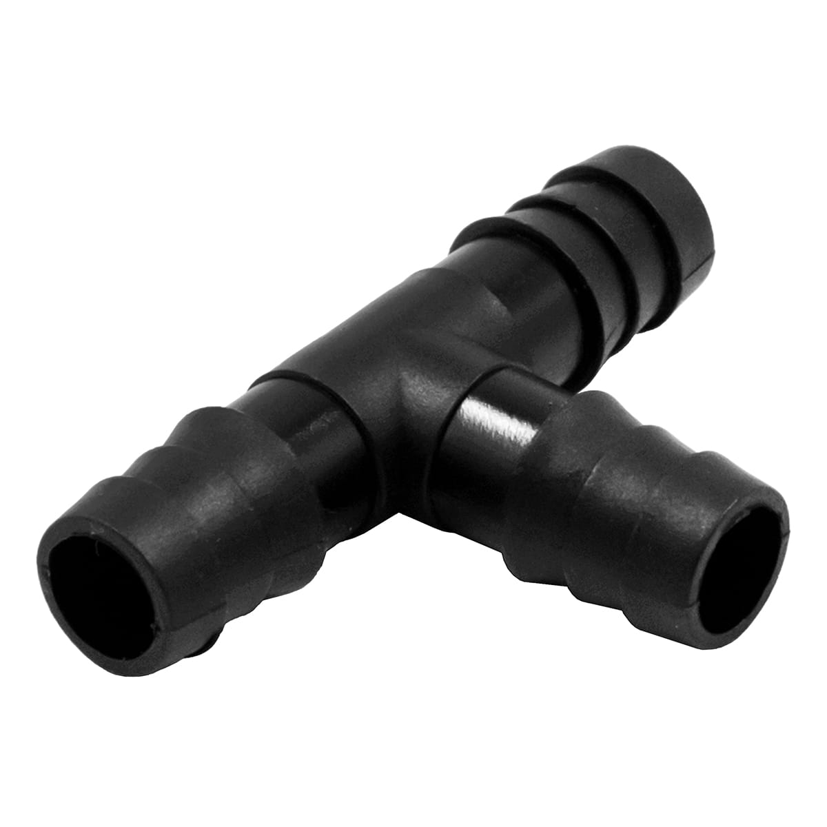 Polypropylene Barbed Hose Splicer Tee - 1/2" (13mm)