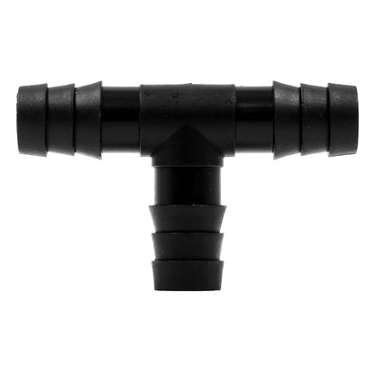 Polypropylene Barbed Hose Splicer Tee - 1/2" (13mm)