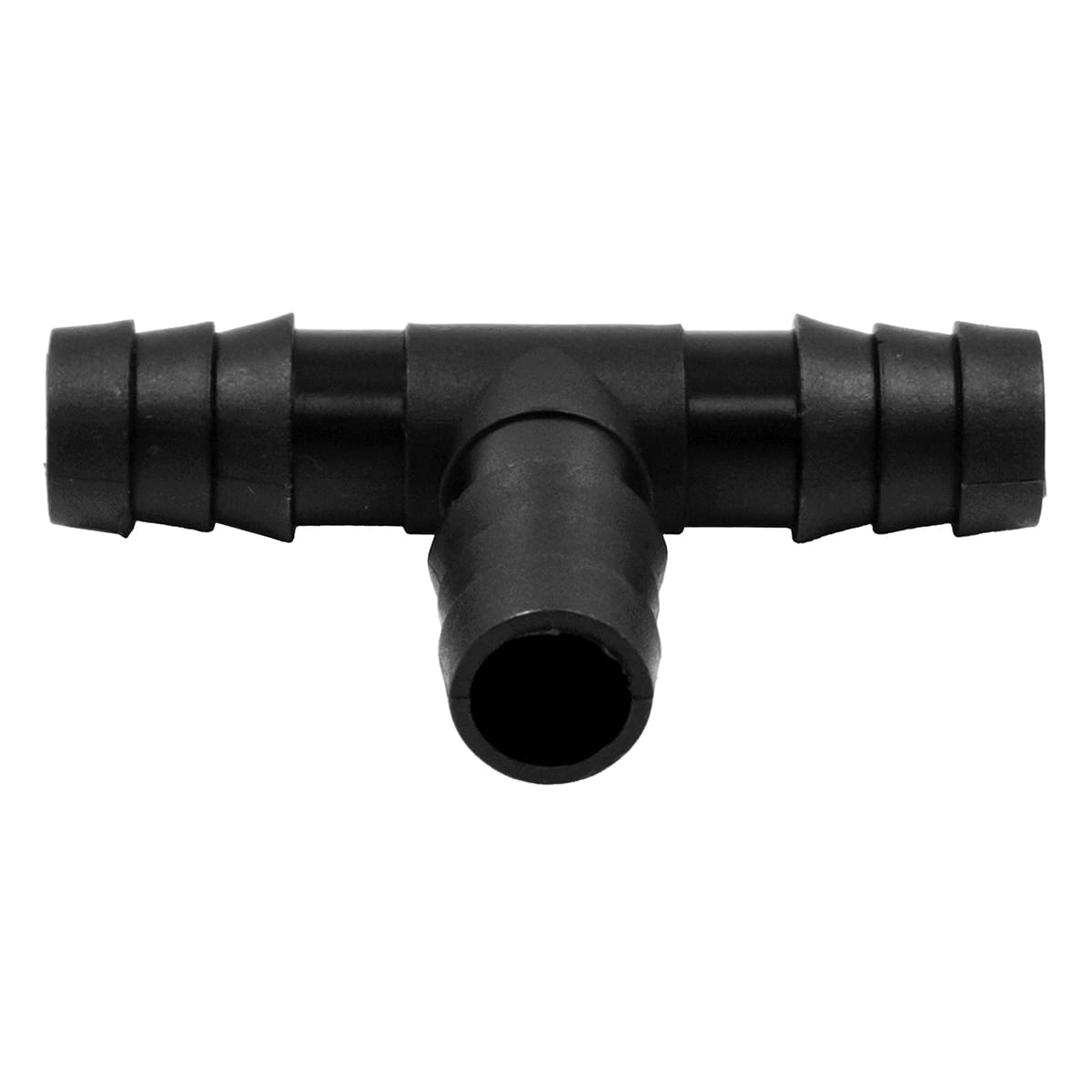 Polypropylene Barbed Hose Splicer Tee - 1/2" (13mm)