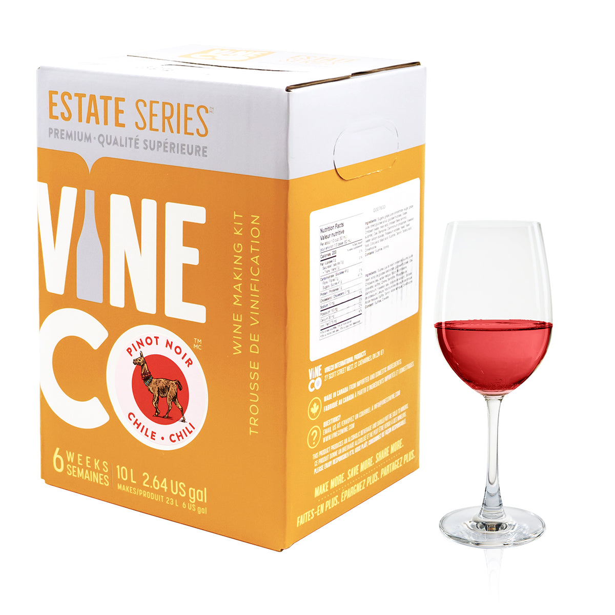 Estate Series Wine Kit - Pinot Noir (Chile) – Canuck Homebrew Supply ...