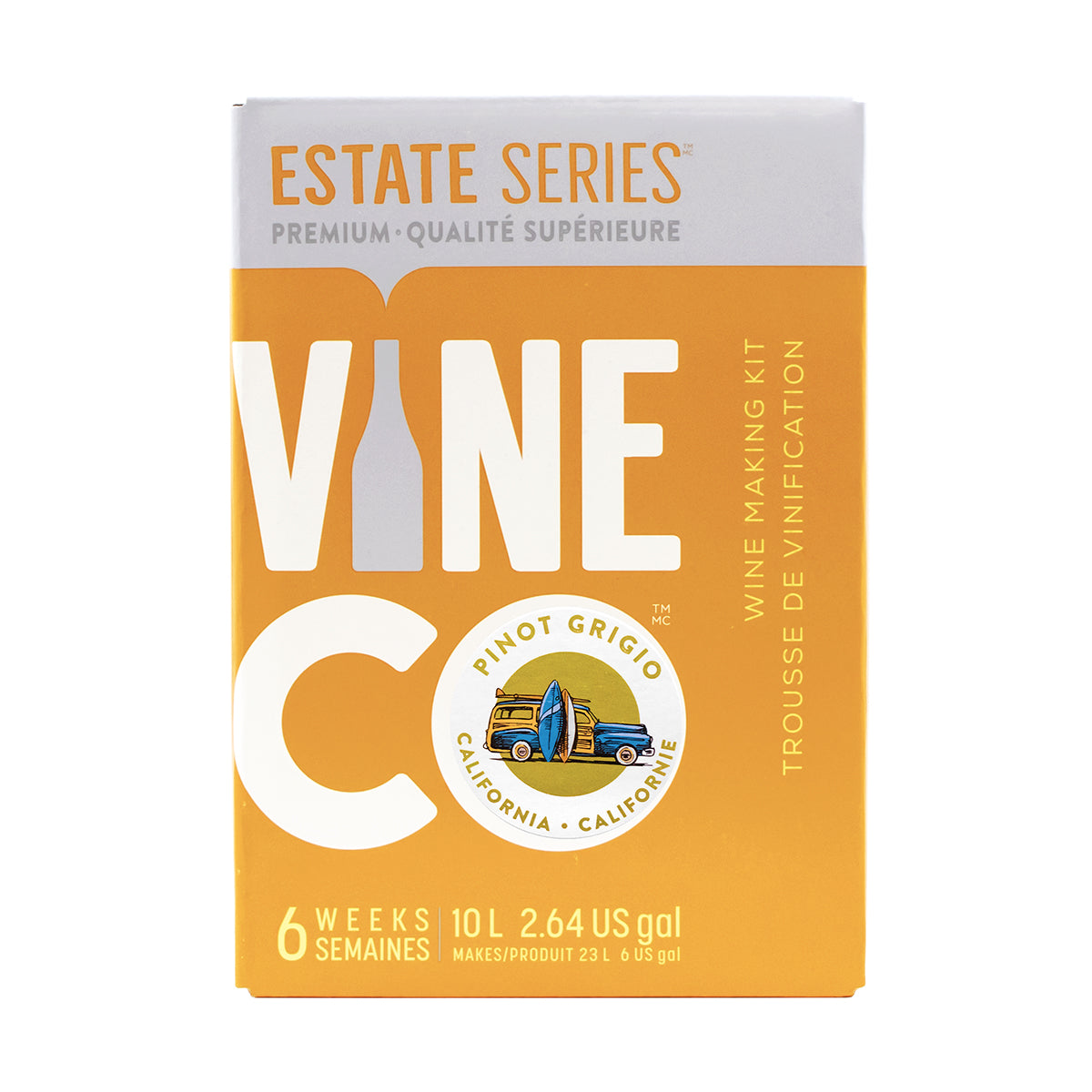 Estate Series Wine Kit - Pinot Grigio (California)