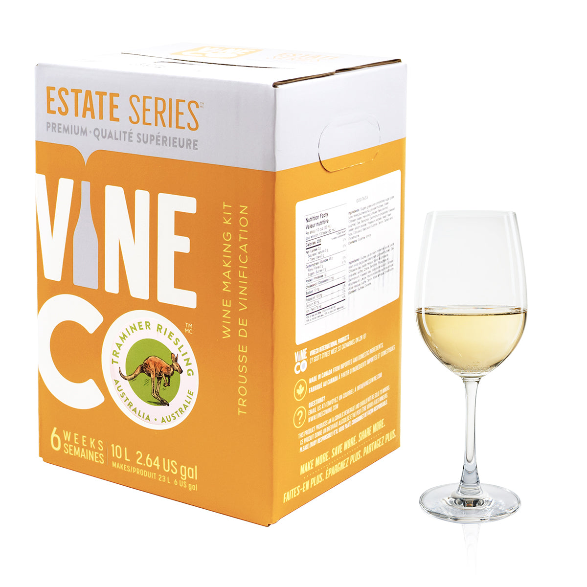Estate Series Traminer Riesling (Australia) Wine Kit