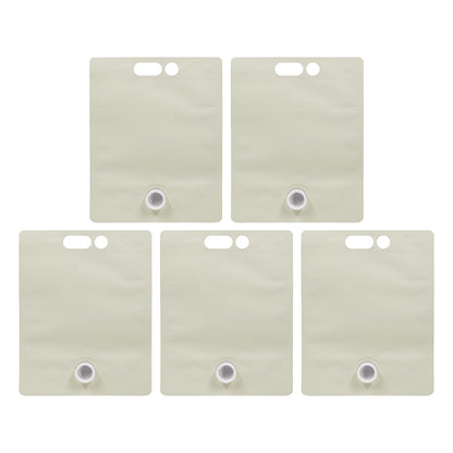 Blank Eggshell Stand Up Bladders - 3 L (5 Pack)
