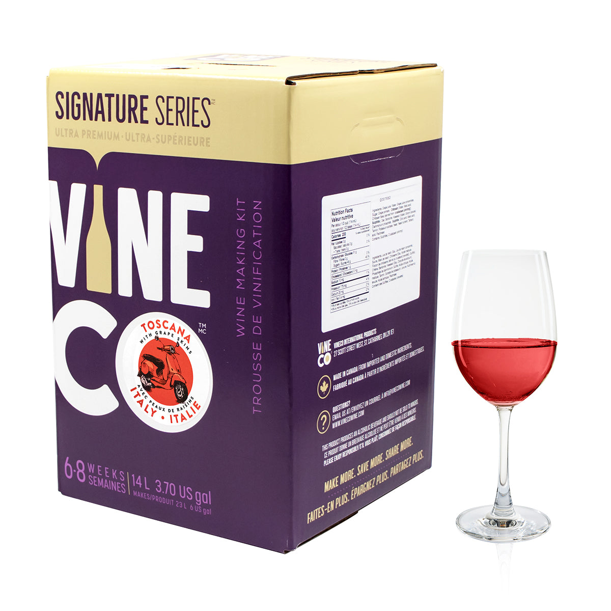 Signature Series Toscano (Italy) Wine Kit