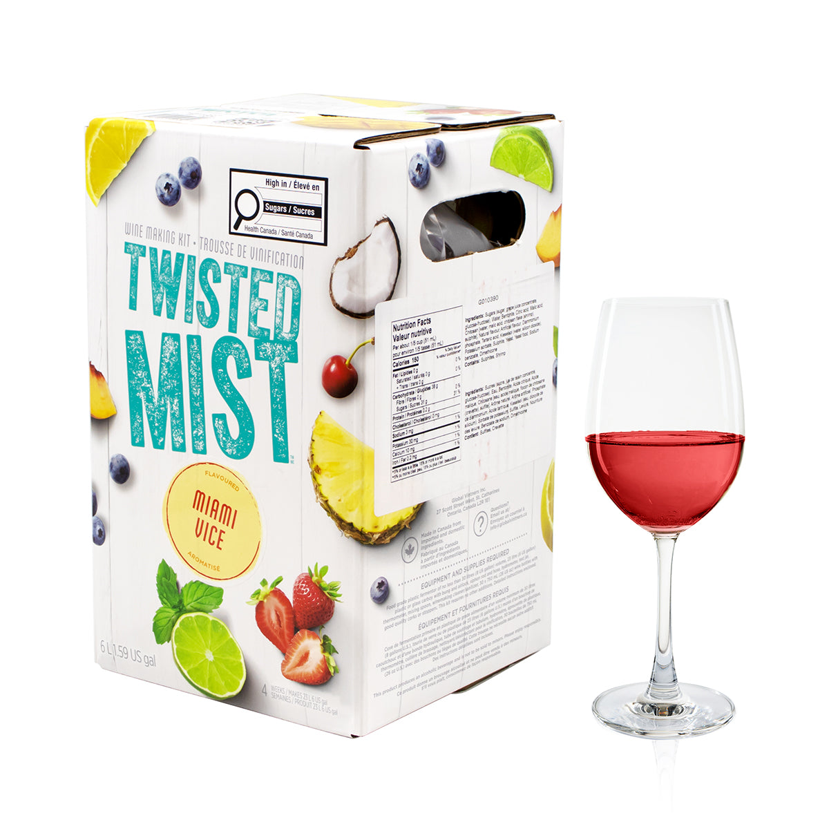Twisted Mist Miami Vice Wine Kit
