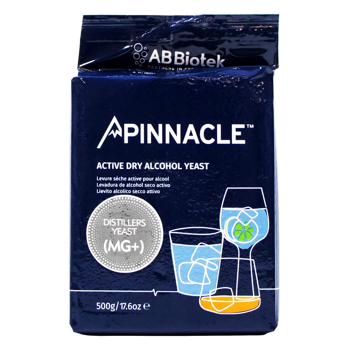 Pinnacle MG+ Dry Spirit Yeast Brick (500 g)