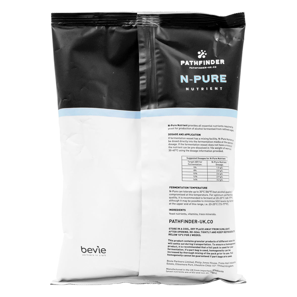 Pathfinder N-Pure Seltzer Yeast Nutrient (1 kg/2.2 lb)