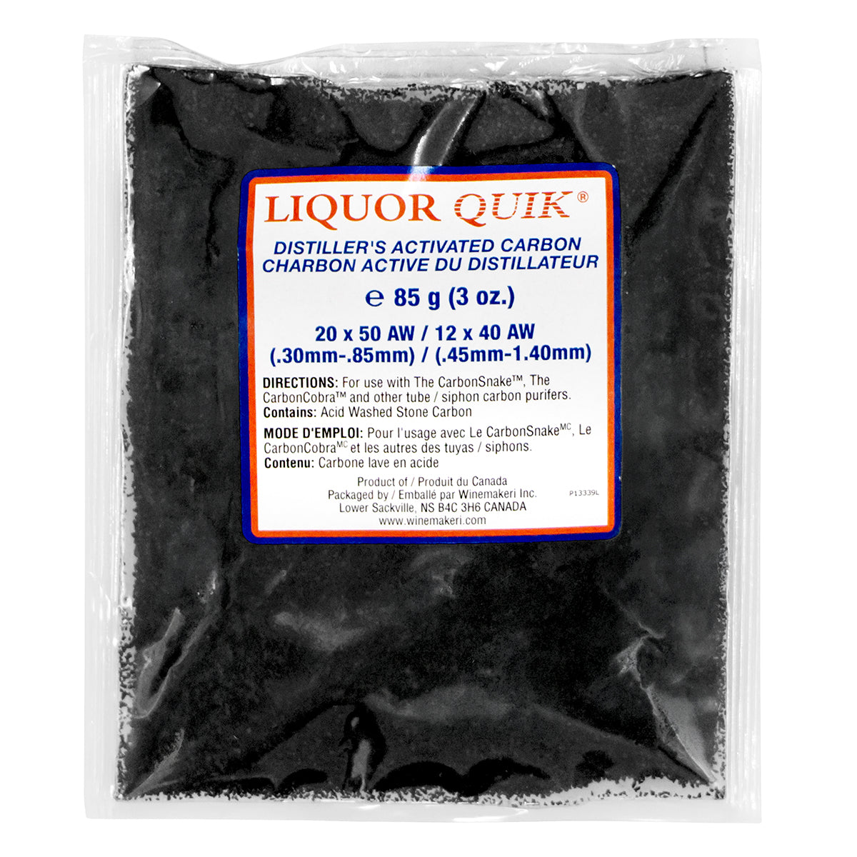 Liquor Quik Distiller's Activated Carbon (85 g)