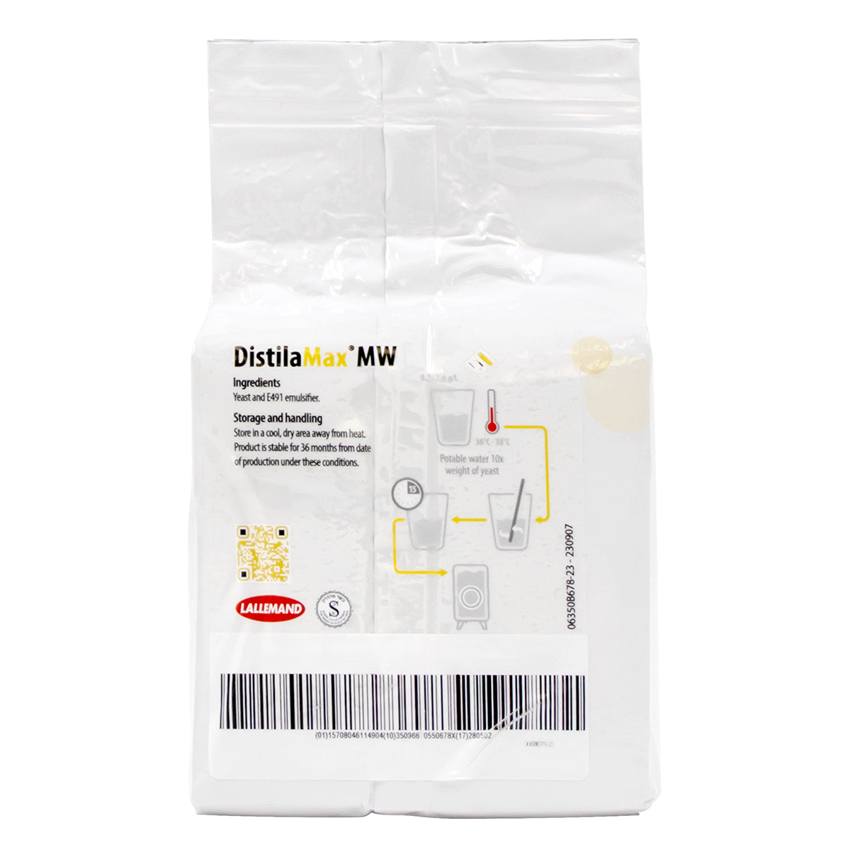 DistilaMax MW Dry Ale Yeast Brick (500 g)