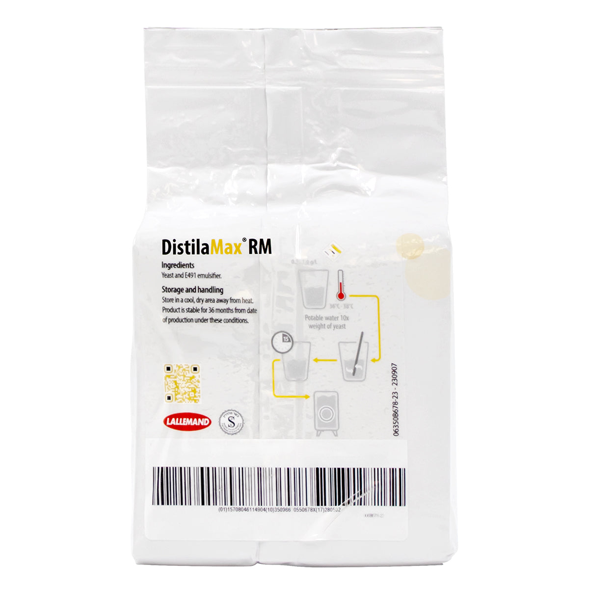 DistilaMax RM Dry Ale Yeast Brick (500 g)