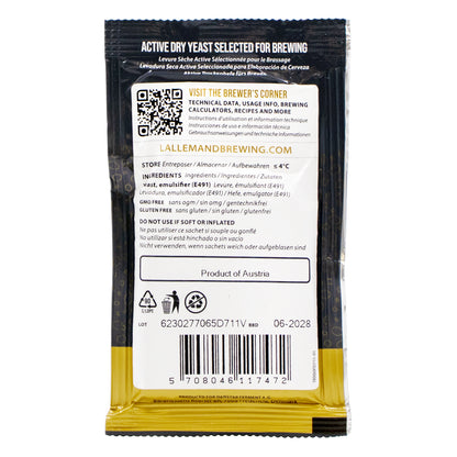 LalBrew House High Performance Dry Ale Yeast - Premium Series (11 g)