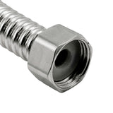 Stainless Steel Flexi Arm with Hex Nut - 1/2" BSP (15")