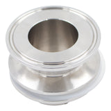 Stainless Steel 2" Tri-Clover Weldless Bulkhead Fitting