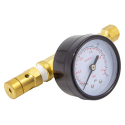 Adjustable Spundling Valve w/ Pressure Relief and Gauge