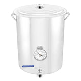 16 Gallon (61L) Stainless Steel Welded Brew Kettle