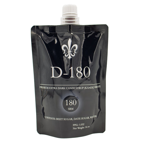 D-180 Extra Dark Belgian Candi Syrup 1lb Pouch