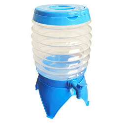 Collapsible Plastic Beverage Dispenser - 5.5 L