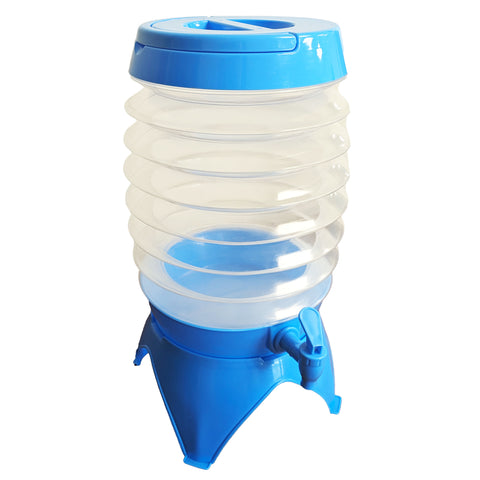 Collapsible Plastic Beverage Dispenser - 9.5 L