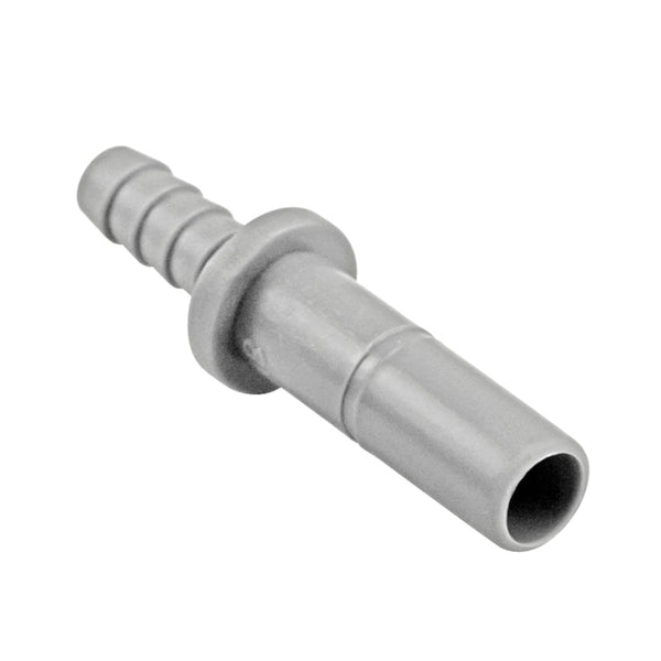 Duotight Food Grade Plastic Barbed Hose Stem - 1/4" OD Barb X 3/8" (9.5mm)