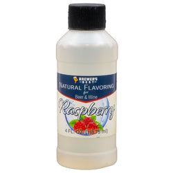 All Natural Raspberry Flavour - 4 fl oz (118 ml)