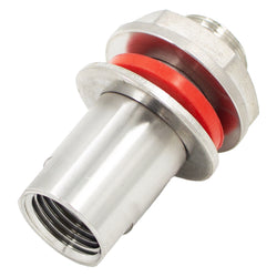 Stainless Steel Premium Weldless Bulkhead - 1/2" NPT