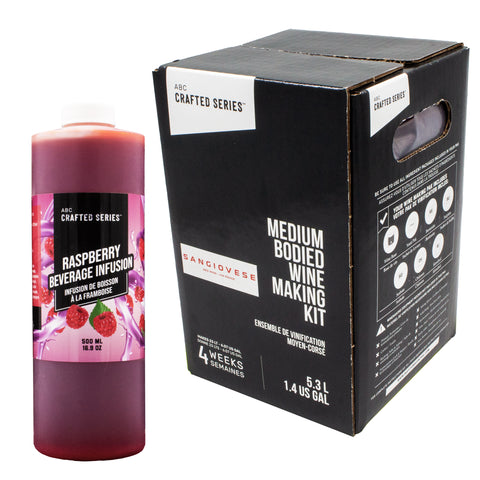 Crafted Series Fruit Wine Kit - Royal Flush Raspberry