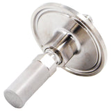 Stainless Steel Tri-Clover Inline Carbonation Oxygen Stone - 1.5" TC X 1/4" MFL (0.5 Micron)