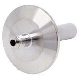 Stainless Steel Tri-Clover Inline Carbonation Oxygen Stone - 1.5" TC X 1/4" MFL (2.0 Micron)