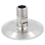 Stainless Steel Tri-Clover Fitting - 2" TC X 3/8" Male NPT