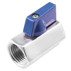 Stainless Steel 1/2" Female NPT Mini Ball Valve