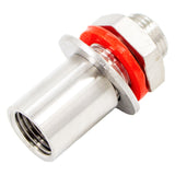 Stainless Steel Weldless Flat Gasket Cooler Bulkhead - 1/2" NPT