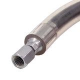 Taprite High Pressure CO2 Hose - 6' with 1/4" Female CO2 Fitting #7000-6A