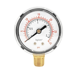 Low Pressure Gauge - 0-30 PSI - Right