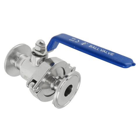 Stainless Steel Quick Clean Ball Valve - 1.5” TC