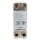 10 Plate Wort Chiller - 3/4" FPT