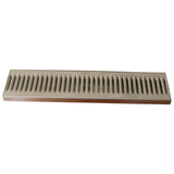 Surface Mount Drip Tray w/ Drain - 20” x 5” x 3/4”