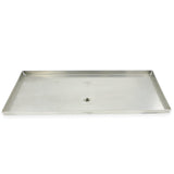 Premium Stainless Steel Counter Top Drip Tray with Drain - 20" x 8" x 3/4" - Canadian Homebrewing Supplier - Free Shipping - Canuck Homebrew Supply