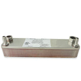 20 Plate Wort Chiller - 1/2" Barb x 12"(B3-23A-20ST) - Canadian Homebrewing Supplier - Free Shipping - Canuck Homebrew Supply