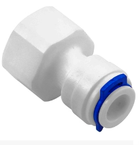 DM Fit Food Grade Plastic (Push-In) Fitting - 7/8"-14 (5/8" Female BSP) X 3/8" (9.5mm)