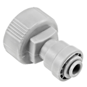 Duotight Food Grade Plastic (Push-In) Fitting - 3/4" Female NPT X 1/4" (6.35mm)