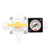 Mini Pressure Gauge (0-150 PSI) Shown Attached