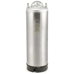 5 Gallon Stainless Steel AMCYL Ball Lock Keg - New