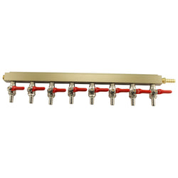 8 Way Gas Distributor (Manifold)