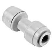 Monotight Food Grade Plastic (Push-In) Straight Connector - 1/4" (6.35mm)