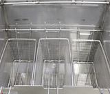 9 Gallon - Stainless Steel Deep Fryer - Triple Baskets